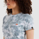 Ellesse Γυναικεία κοντομάνικη μπλούζα Vikins Tie Dye Crop T-Shirt
